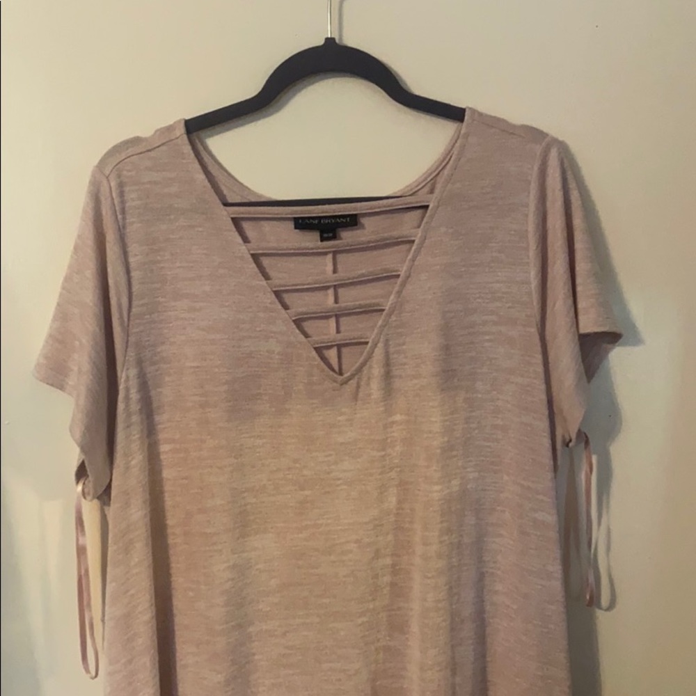 Lane Bryant 18/20 Rayon/Polyester. Never worn.